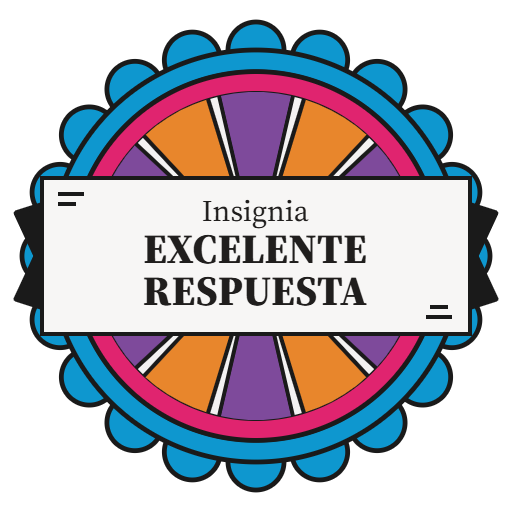 Excelente respuesta